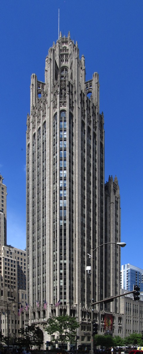 Tribune Tower Chicago Illinois 9181667444 cropped