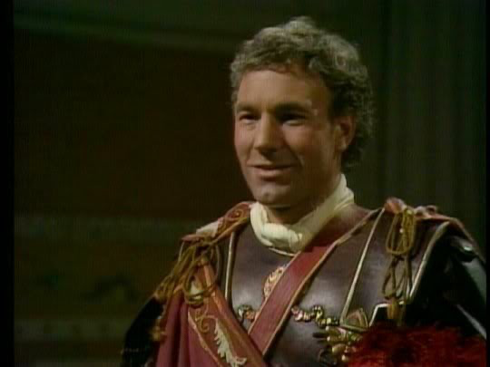 Patrick Stewart as Sejanus in I, Claudius