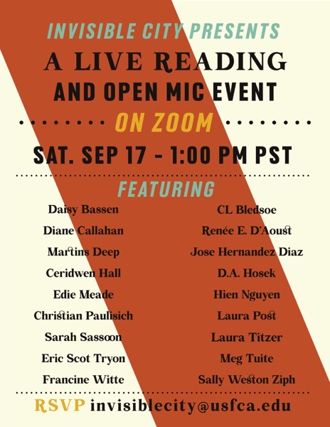 Invisible City Reading 9 17