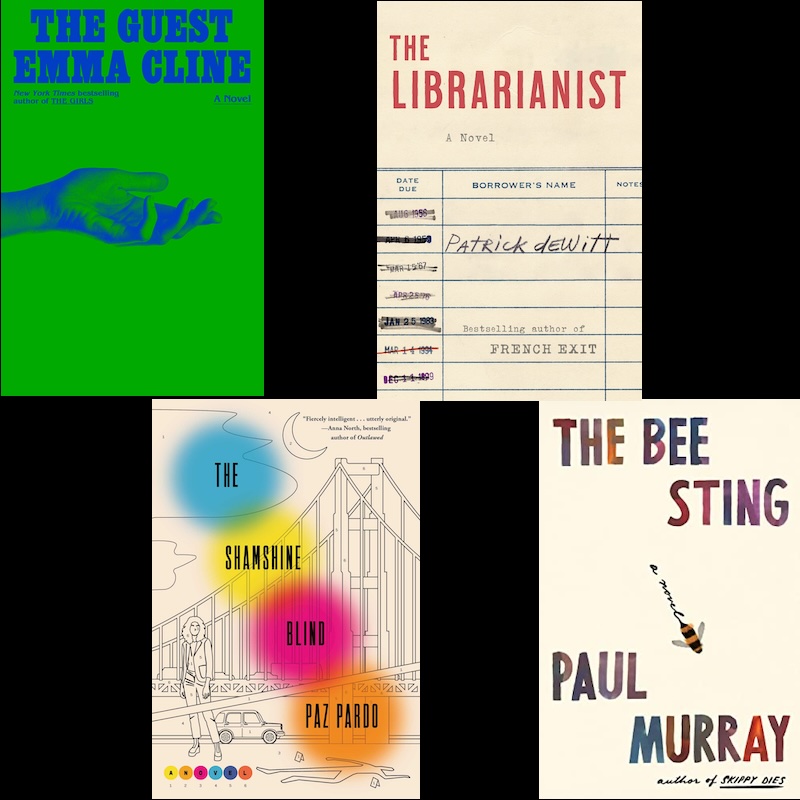 2014 Tournament of Books: The Guest vs The Librarianist/The Bee Sting vs The Shamshine Blind