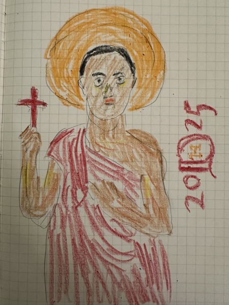 Today’s (less) crummy saint picture, Saint Charles Lwanga