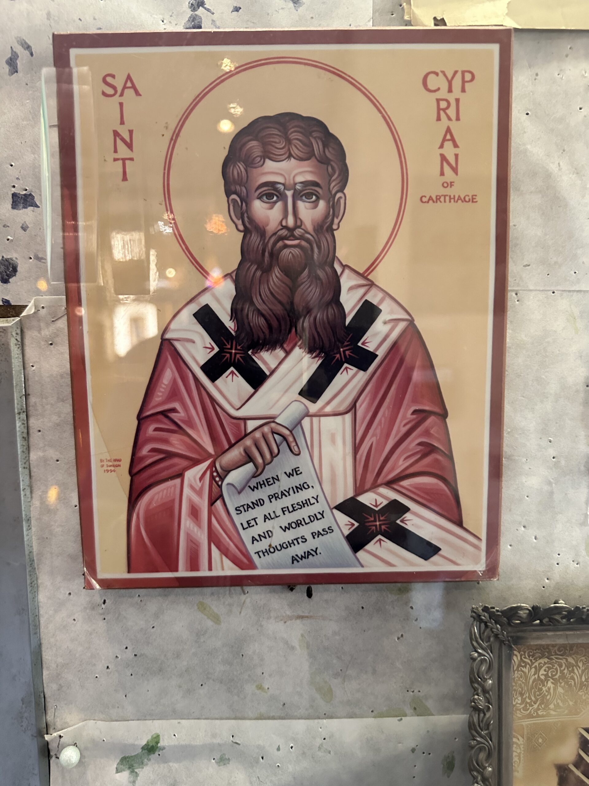 Catholic nerd pilgrimage: Saint Cyprian