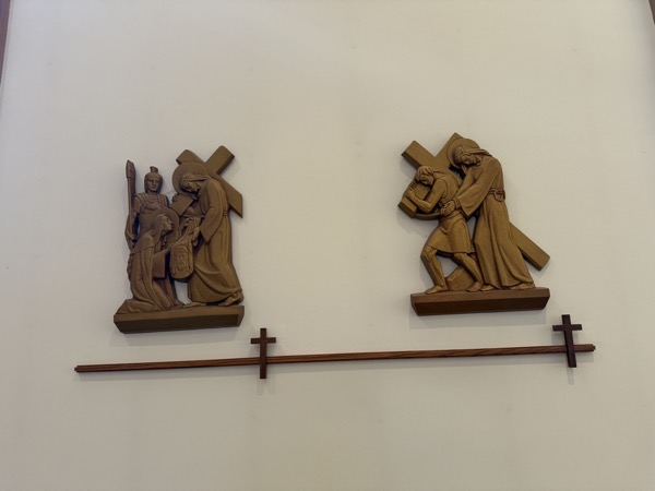 IMG_1468.jpeg Two semi-bas-relief sculptures that are part of the stations of the cross at St Richard’s.